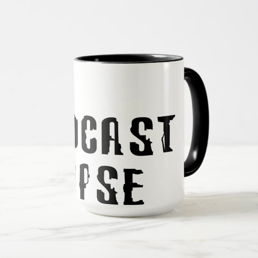 Tasse d'Apodcastalypse (Devant droit)
