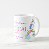 Tasse d'appréciation de l'enseignant Licorne Magiq (Devant droit)