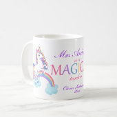 Tasse d'appréciation de l'enseignant Licorne Magiq (Devant gauche)