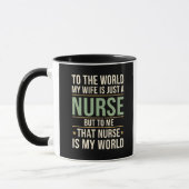 Tasse d'appréciation pour l'épouse infirmière Cade (Gauche)