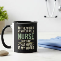 Tasse d'appréciation pour l'épouse infirmière Cade