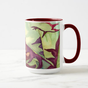 Tasse d'aquarelle d'agave par Debra Lee Baldwin