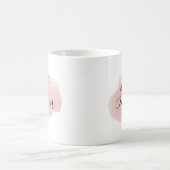 Tasse d'aquarelle de maman de fille (Centre)
