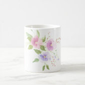 Tasse d'aquarelle de pensées (Centre)