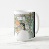 Tasse d'aquarelle de salle de travail de studio (Devant droit)