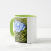 Tasse d'aquarelle d'hortensia (Devant gauche)