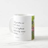 Tasse d'aquarelle du jardin de Jane Austen (Devant gauche)
