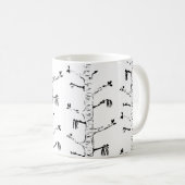Tasse d'arbre de bouleau (Devant droit)