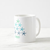 Tasse d'arbre de Noël d'étoiles de mer (Devant droit)