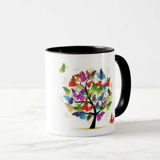 Tasse d'arbre de papillon (Devant droit)