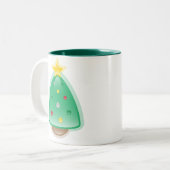Tasse d'arbre de Squee de Noël de Squishies (Devant gauche)