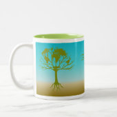 Tasse d'arbre du monde (Gauche)