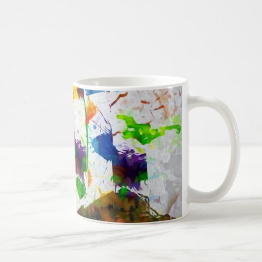 Tasse "d'arbres d'imaginaire de nature" (Droite)