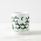 tasse d'arbres forestiers (Centre)