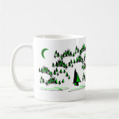 tasse d'arbres forestiers (Gauche)