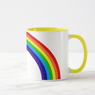 Tasse d'arc-en-ciel