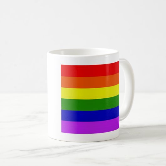 tasse d'arc-en-ciel (Devant droit)