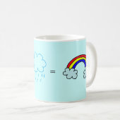 Tasse d'arc-en-ciel (Devant droit)