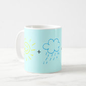Tasse d'arc-en-ciel (Devant gauche)
