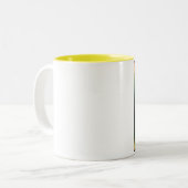 Tasse d'arc-en-ciel de carlins de paix (Devant gauche)