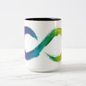 Tasse d'arc-en-ciel de Neurodiversity (Centre)