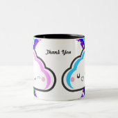 Tasse d'arc-en-ciel du Merci KAWAII par le (Centre)