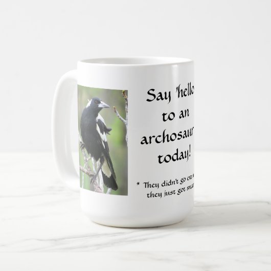 Tasse d'Archosaur de pie (Devant gauche)