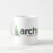 Tasse d'Archserver avec notre logo (Devant gauche)