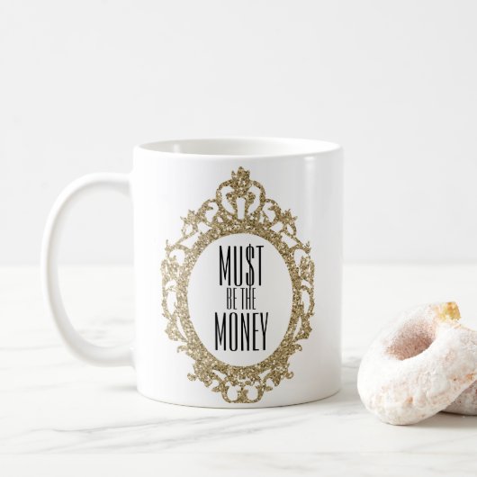 Tasse d'argent (Avec donut)