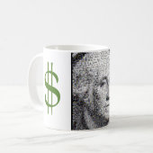 Tasse d'argent de George Washington (Devant gauche)