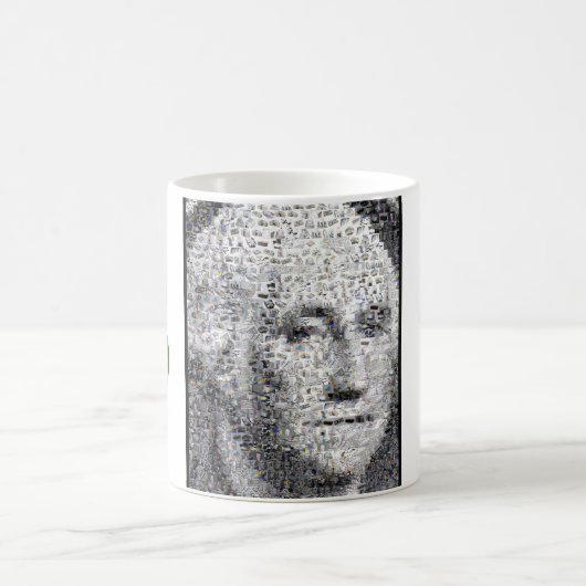 Tasse d'argent de George Washington (Centre)
