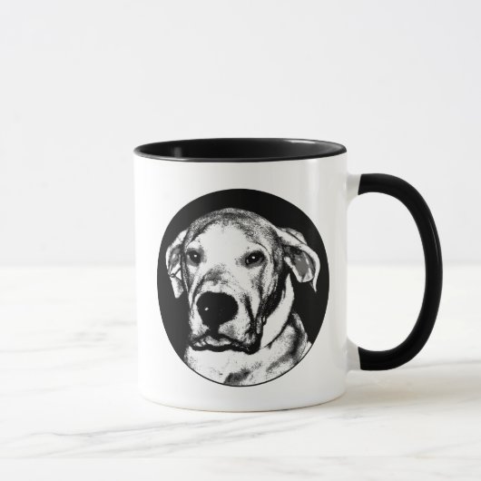 Tasse d'argentino de Dogo (Droite)