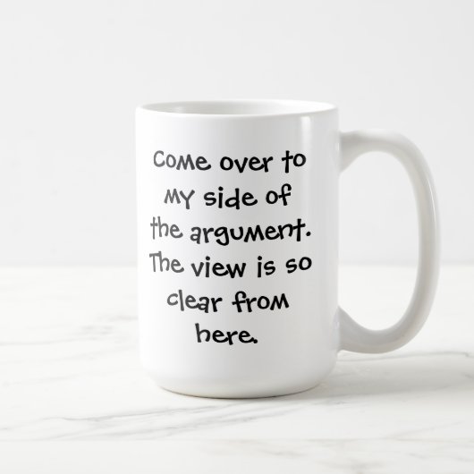 Tasse d'argument (Droite)