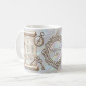 Tasse Dark Academia – Conception Sapientia Lux (Devant gauche)