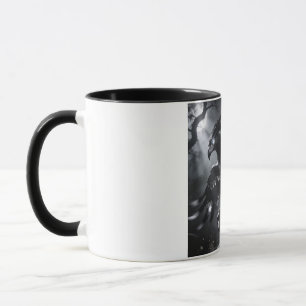 Tasse Dark Raven - Céramique d'oiseau de fantasy g