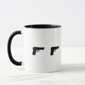 Tasse d'arme à feu de café (Gauche)
