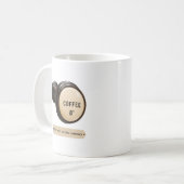 Tasse d'arrêt d'orgue de café (Devant gauche)
