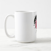 Tasse d'art à l'encre de samouraï (Gauche)