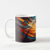 Tasse d'art abstrait (Gauche)