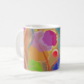 Tasse d'art abstrait (Devant gauche)