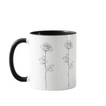 Tasse d'art au crayon