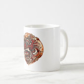 Tasse d'art balinaise Barong (Devant droit)