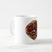 Tasse d'art balinaise Barong (Devant gauche)