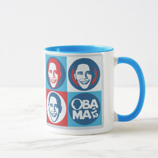 Tasse d'art de bruit d'Obama 2012