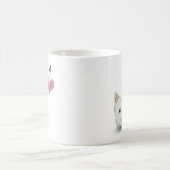 Tasse d'art de chien de Westie d'amour (Centre)