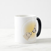 Tasse d'art de faune d'ours blanc et de tasse de (Devant droit)