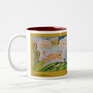 Tasse d'art de filles de Burnham