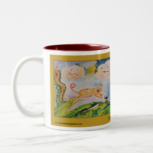 Tasse d'art de filles de Burnham (Gauche)