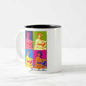 TASSE D'ART DE JANE AUSTEN POP (Devant gauche)