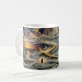 Tasse d'art de la forêt céleste de l'escalier vers (Devant gauche)